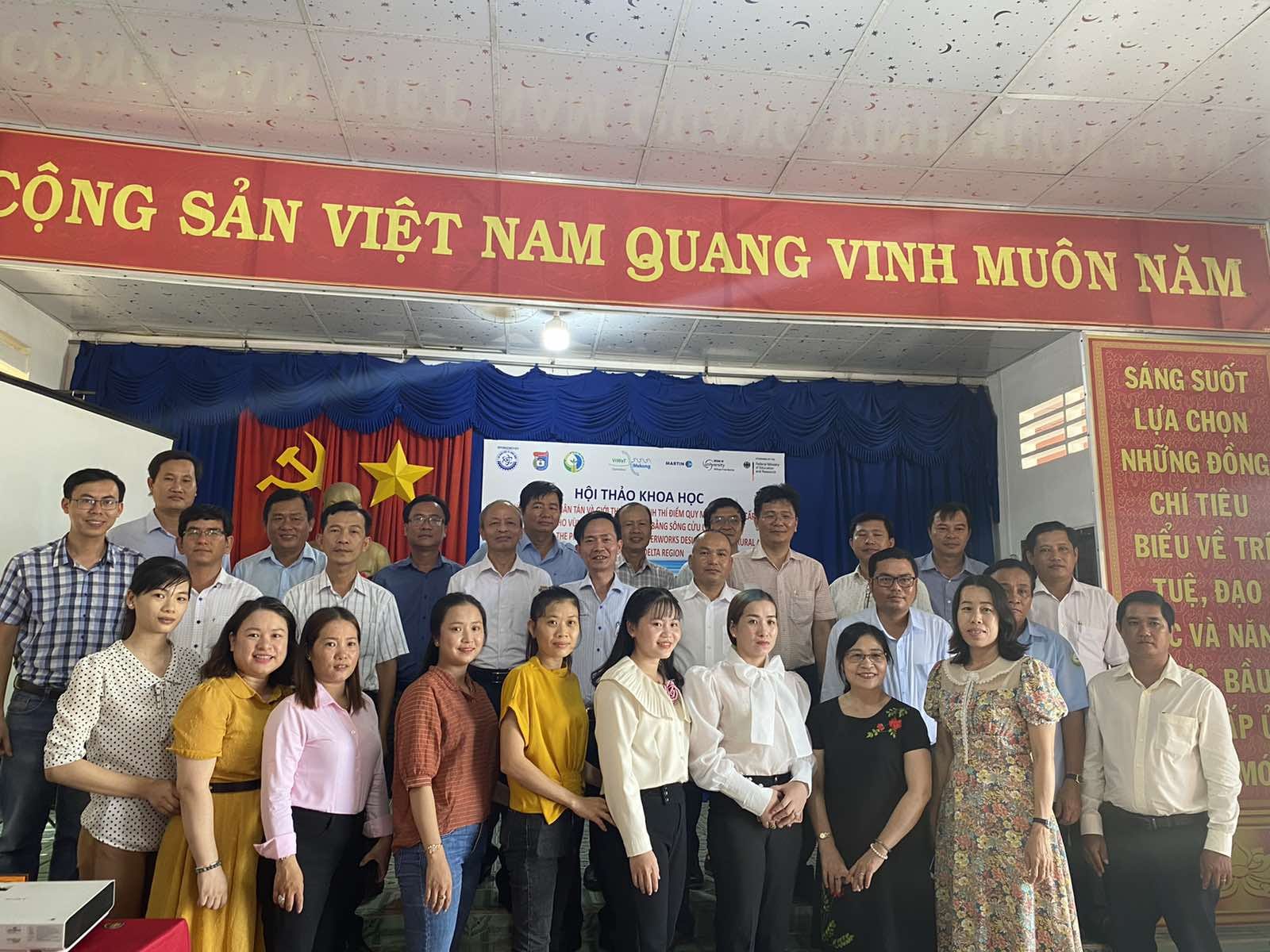 Read more about the article Workshop „Einführung eines kleinen Pilotmodells zur Wasserversorgung in ländlichen Gebieten des Mekong-Delta“